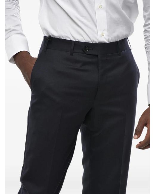 Corneliani Black Tailored Trousers for men