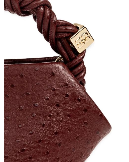 Ganni Brown Small Bou Bag