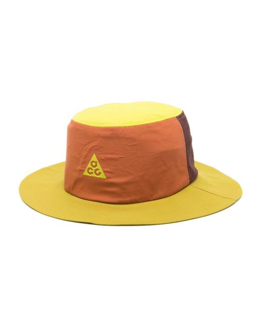 Nike Yellow Acg Bucket Hat