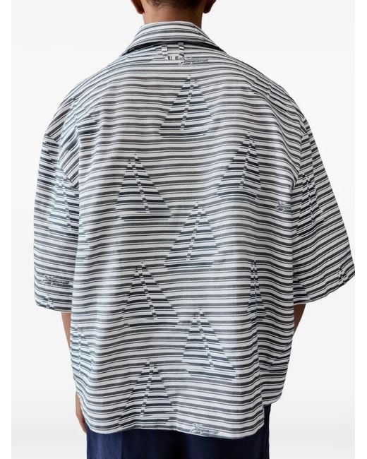 Jacquemus Blue The Plage Shirt for men