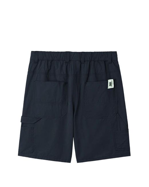 Chocoolate Blue Logo-Patch Shorts for men