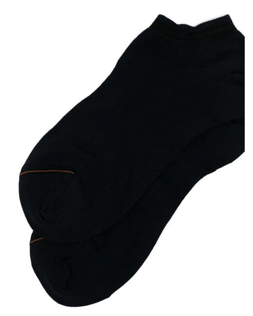 Zegna Black Chaussettes Freshness for men