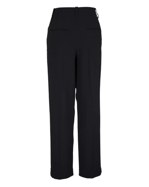 Khaite Black Lenton Trousers