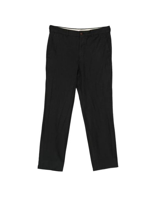 Comme des Garçons Black Button Trousers for men