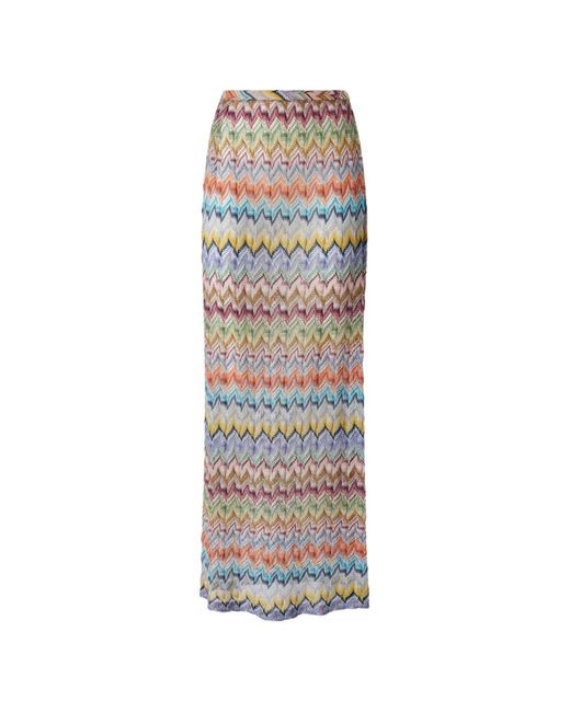 Missoni White Long Skirt