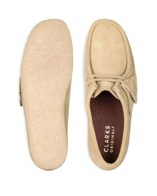 Clarks Brown Wallabee "Maple Suede" Loafers