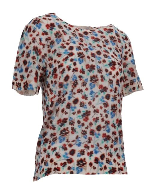Paul Smith White Floral-Pattern T-Shirt