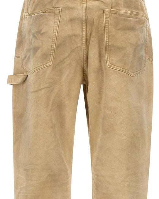 Purple Brand Natural Snap Carpenter Jeans for men