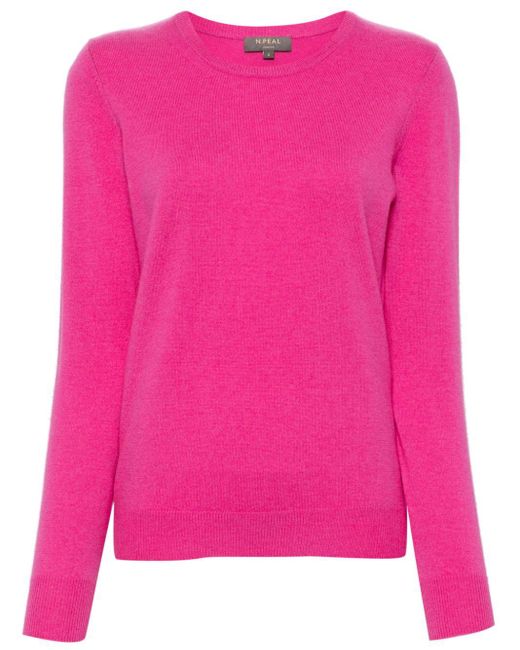 N.Peal Cashmere Evie カシミア セーター Pink