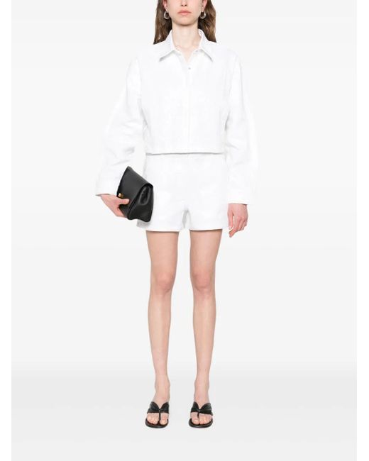 IRO White Melya Shorts
