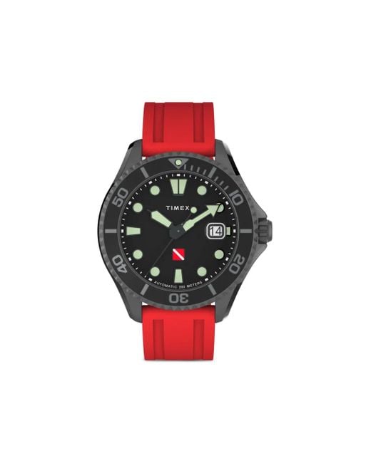 Timex Red Deepwater Tiburón 43Mm for men