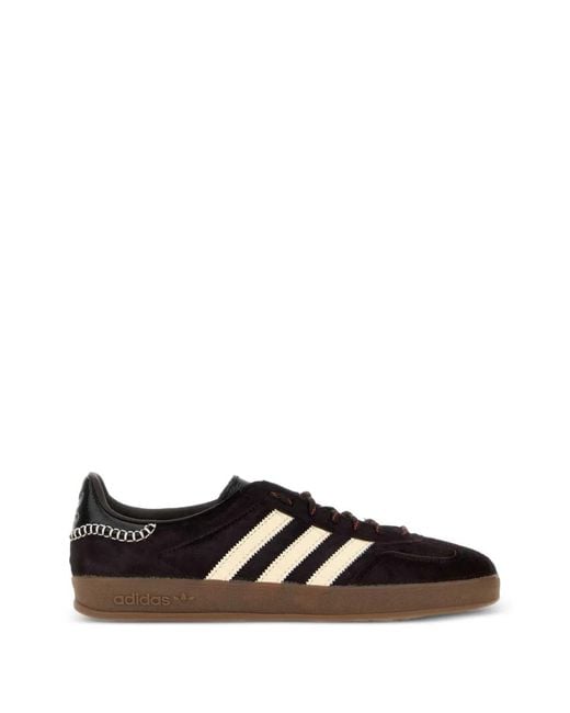 Wales Bonner Black X Adidas Originals Gazelle Pony Sneakers
