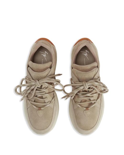 Giuseppe Zanotti Brown Gz-Trail Low-Top Sneakers for men