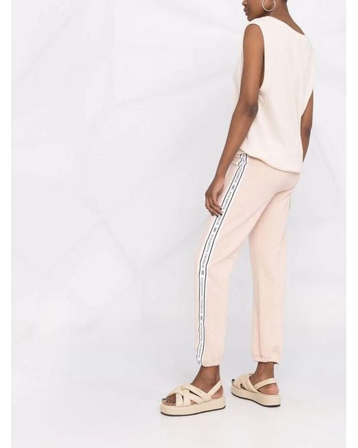 Elisabetta Franchi Multicolor Drawstring-Waist Track Pants