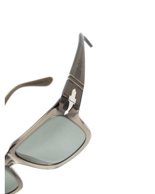 Persol Gray Po3315S Rectangle-Frame Sunglasses for men