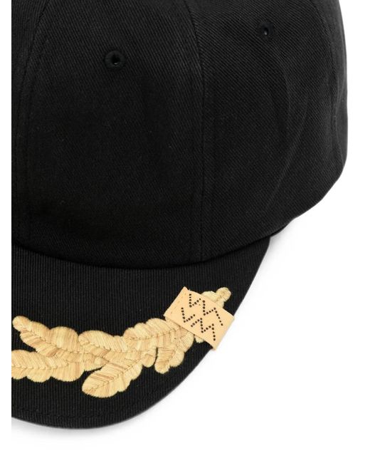 Visvim Black Excelsior Baseball Cap for men