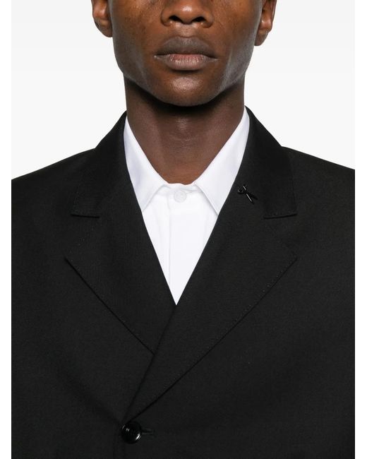 Notrainproof Black Single-Breasted Blazer for men