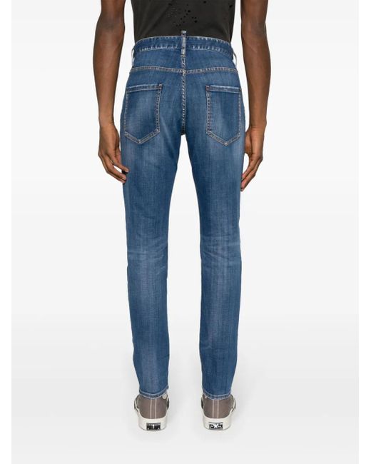 DSquared² Blue Cool Guy Skinny-Cut Jeans for men