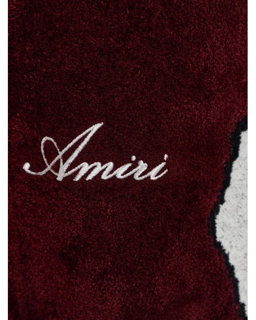 Amiri Red Wide-Leg Sweatpants