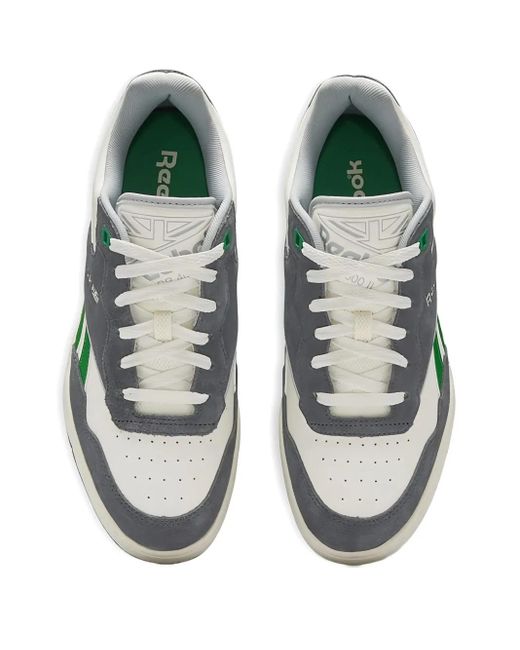 Reebok Green Bb4000 Suede Trainers for men