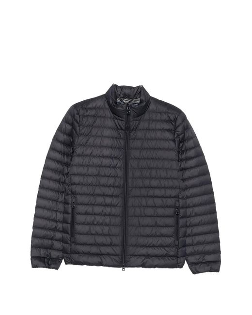 Geox Black Warrens Quilted Jacket for men