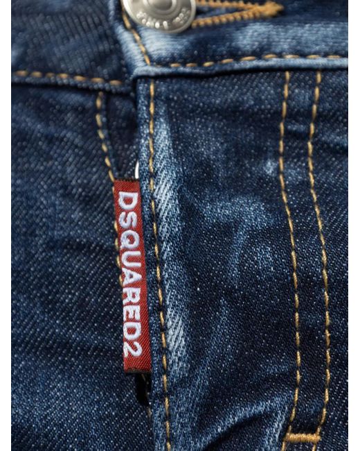 Jeans Con Applicazione di DSquared² in Blue