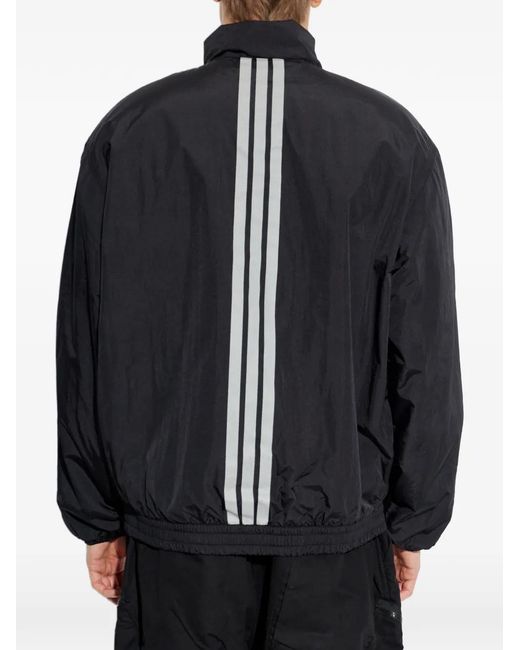Adidas Blue X Moon Boot 3-Stripes Full-Zip Sweater for men
