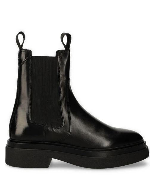 Gant Black Leather Boots