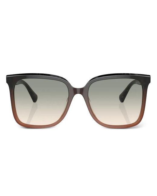 Brunello Cucinelli Black Bc4007S Square-Frame Sunglasses