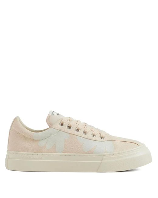 Stepney Workers Club Dellow Cup Shroomhands Low-Top Sneakers Met Bloemenprint in het White voor heren