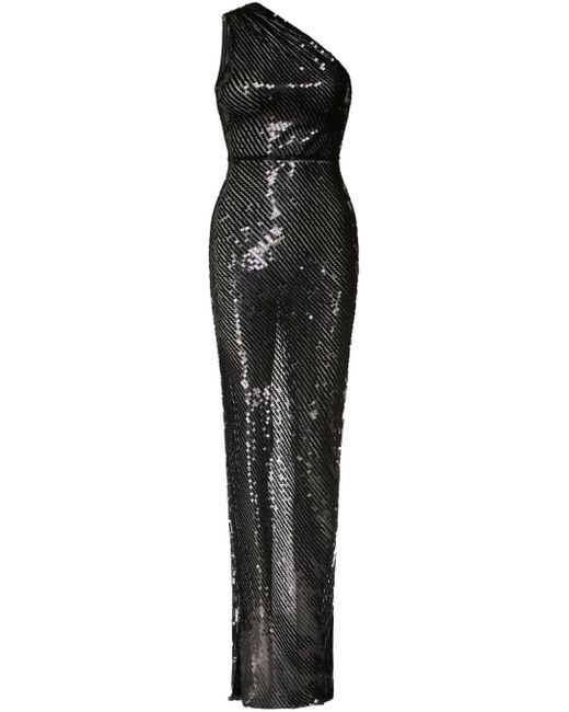 Ludovic de Saint Sernin Black Melrose Dress