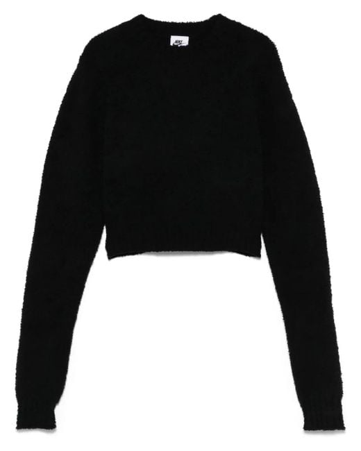 Nike Black Phoenix Cozy Bouclé Sweater