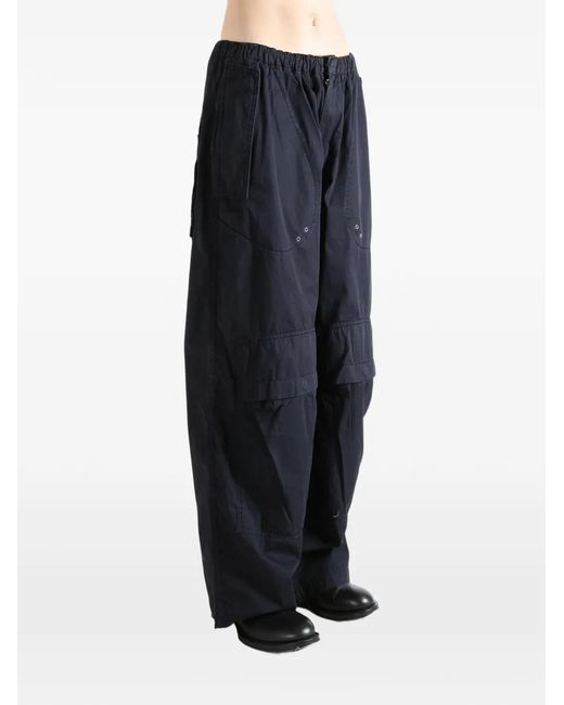 Alexander Wang Gray Elasticated Pocket Trousers