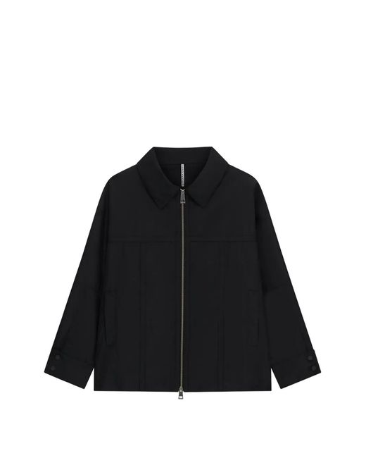 Liviana Conti Black Front Zip Jacket