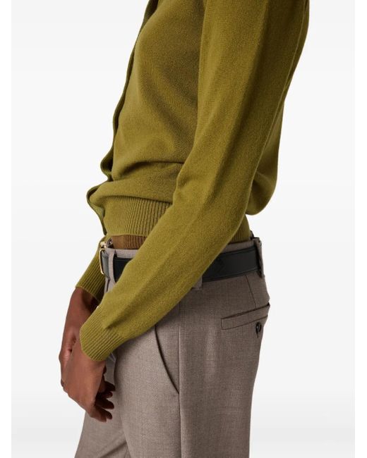 Miu Miu Green Cardigan aus Kaschmir