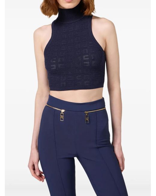 Elisabetta Franchi Blue Top