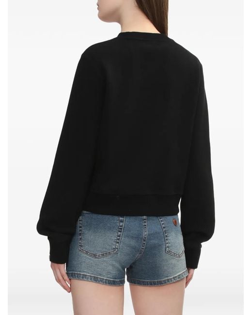 A Bathing Ape Black Camouflage Graphic Crewneck Sweater
