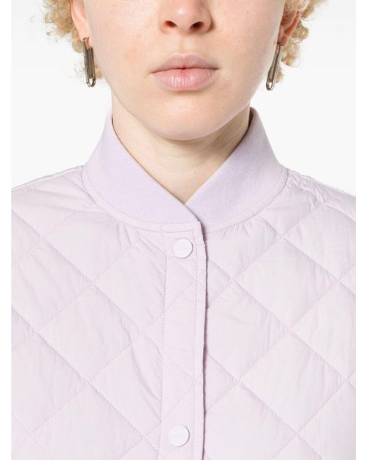Peuterey Pink Yllas Diamond-quilted Jacket