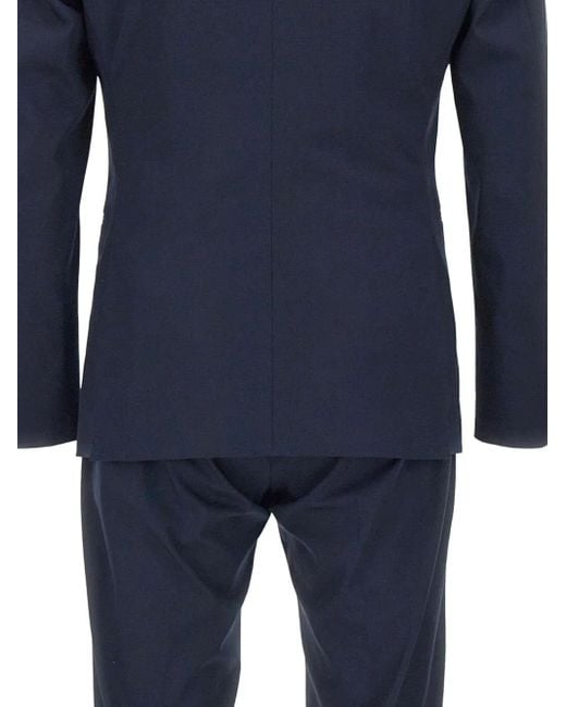 Corneliani Blue Wool Suit for men