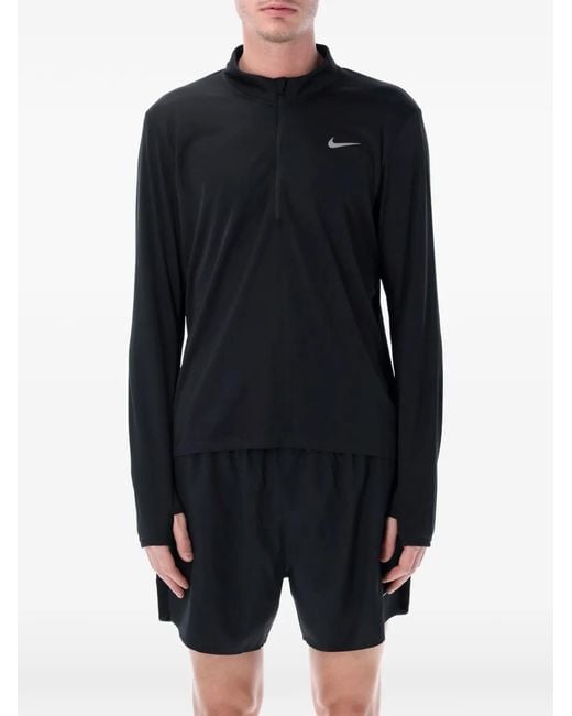 Nike Blue Half-Zip Sweatshirt for men