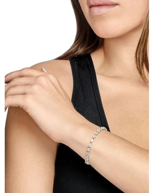 Jewels Aficionado White 18K Aurora Diamond Bracelet