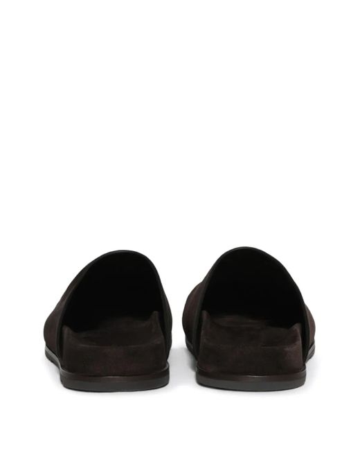 Rick Owens Black Granola Slippers for men