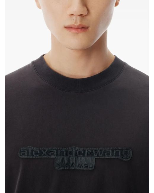 Alexander Wang ロゴ Tシャツ Black
