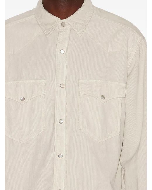メンズ Isabel Marant Vasco シャツ White