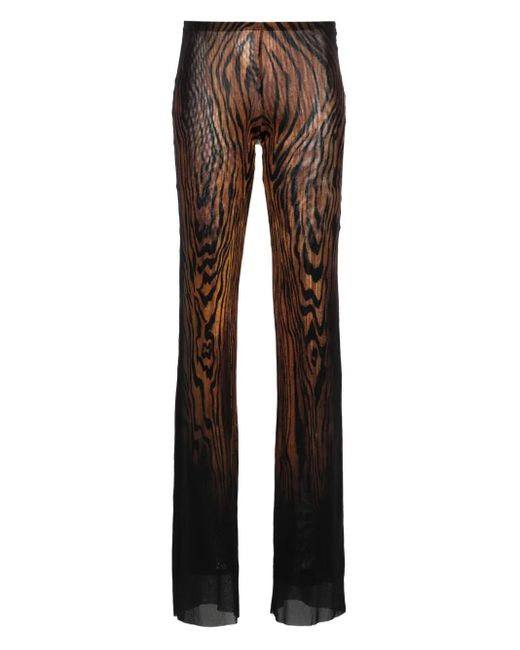 Jean Paul Gaultier アブストラクトパターン パンツ Gray