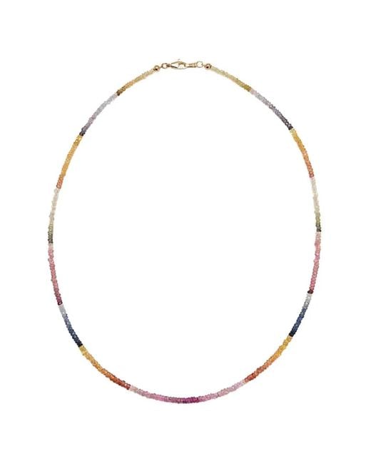 Lizzie Fortunato Metallic Collier Serti De Saphirs