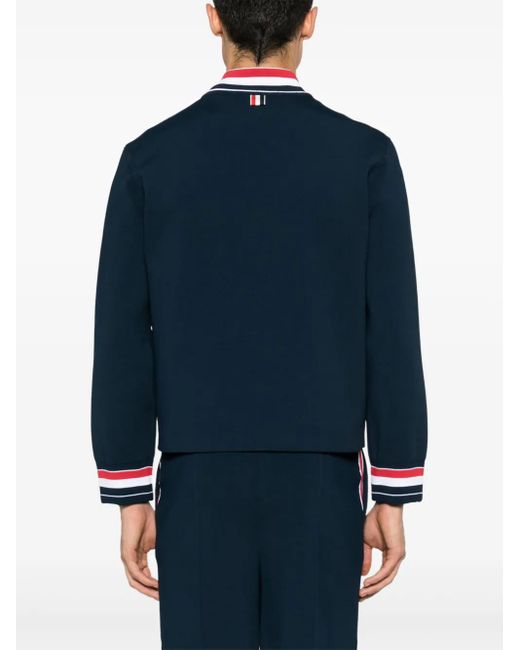 メンズ Thom Browne Rwbストライプ ジャケット Blue