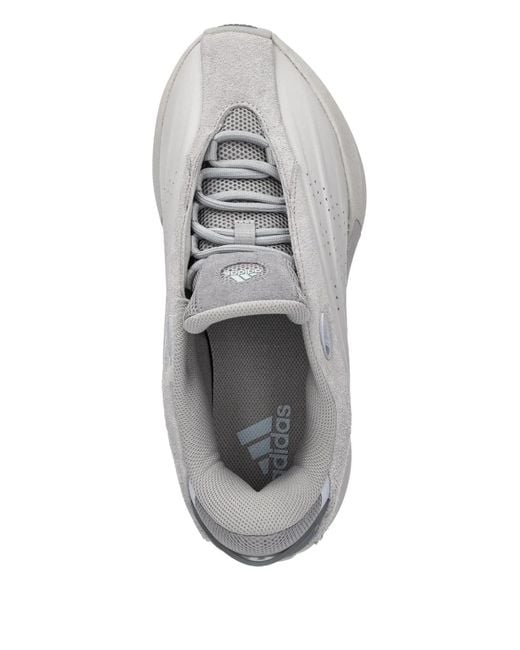 Adidas Gray Nova Infinity Perforated Sneakers for men
