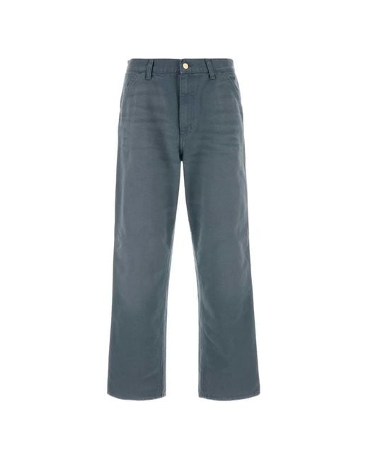 Carhartt Blue Single Knee Trousers for men