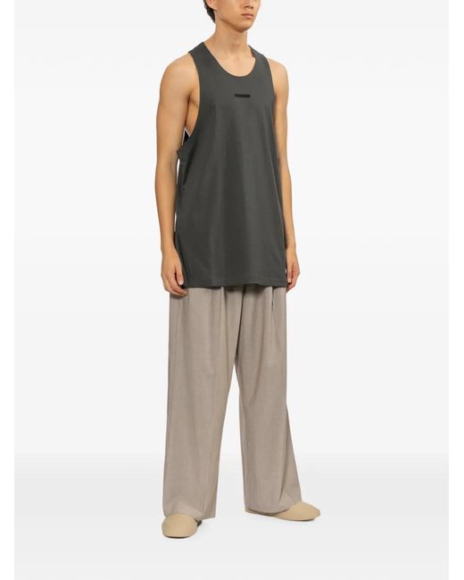 Essentials Black Essential Tank for men